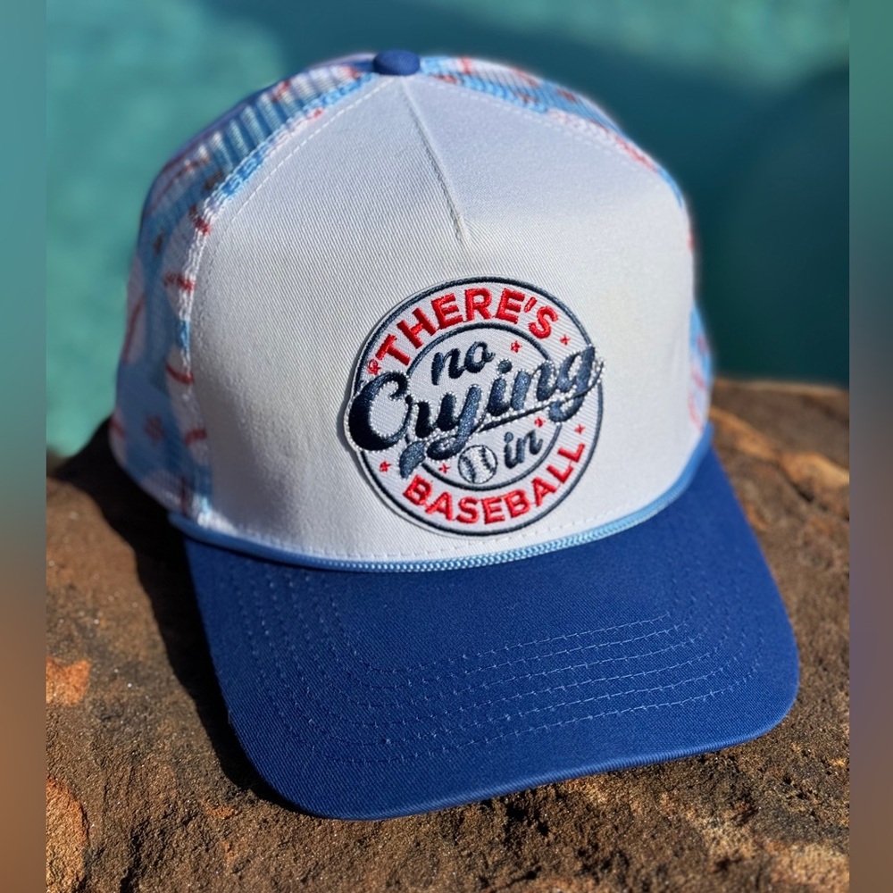 There’s No Crying in Baseball Trucker Hat